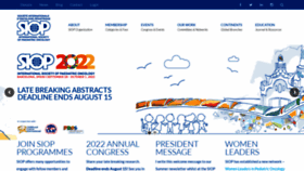 What Siop-online.org website looked like in 2022 (1 year ago)
