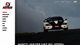 What Supercarchallenge.nl website looked like in 2022 (1 year ago)