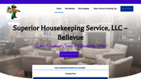 What Superiorhousekeepingservice.com website looked like in 2022 (1 year ago)