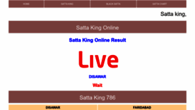 What Sattaking-online.in website looked like in 2022 (1 year ago)