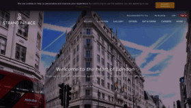 What Strandpalacehotel.co.uk website looked like in 2022 (1 year ago)