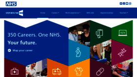 What Stepintothenhs.nhs.uk website looked like in 2022 (2 years ago)
