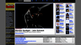 What Sportsshooter.com website looked like in 2022 (2 years ago)