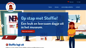 What Steffie.nl website looked like in 2022 (1 year ago)