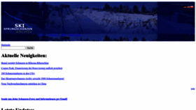 What Skisprungschanzen.com website looked like in 2022 (1 year ago)