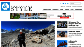 What Southlakestyle.com website looked like in 2022 (1 year ago)