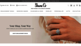 What Shaneco.com website looked like in 2022 (1 year ago)