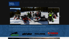 What Snowmobile.org website looked like in 2022 (1 year ago)