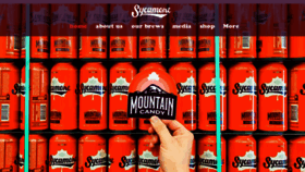 What Sycamorebrew.com website looked like in 2022 (1 year ago)