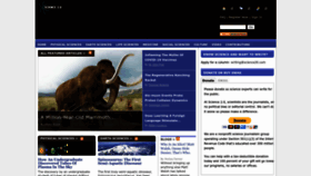 What Scientificblogging.com website looked like in 2022 (1 year ago)