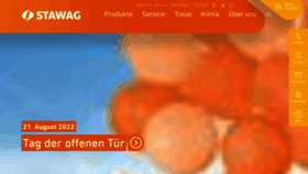 What Stawag.de website looked like in 2022 (3 years ago)