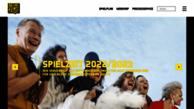 What Staatsschauspiel-dresden.de website looked like in 2022 (1 year ago)