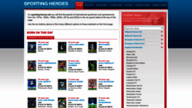 What Sporting-heroes.net website looked like in 2022 (1 year ago)