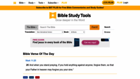 What Searchgodsword.org website looked like in 2022 (3 years ago)