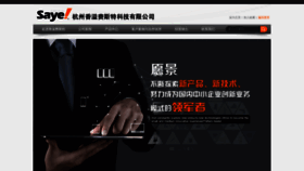 What Sayefirst.com.cn website looked like in 2022 (1 year ago)