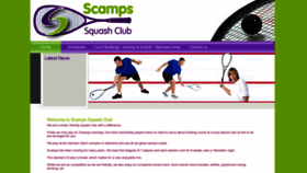 What Scamps.biz website looked like in 2022 (1 year ago)