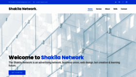 What Shakila-network.com website looked like in 2022 (1 year ago)