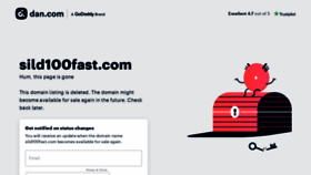 What Sild100fast.com website looked like in 2022 (1 year ago)