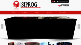 What Siprogperu.com website looked like in 2022 (1 year ago)
