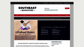 What Southeastbookstore.org website looked like in 2022 (1 year ago)