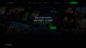 What Streamvod.pl website looked like in 2022 (1 year ago)