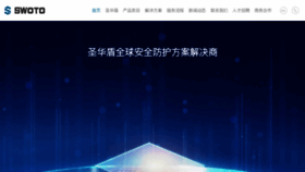 What Swoto.cn website looked like in 2022 (1 year ago)