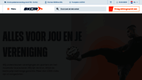 What Skor.nl website looked like in 2022 (1 year ago)