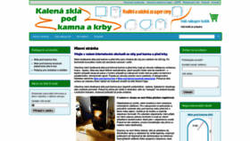 What Sklopodkamna.cz website looked like in 2022 (1 year ago)