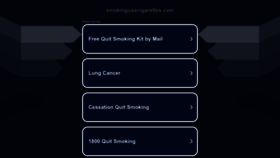 What Smokingusacigarettes.com website looked like in 2022 (1 year ago)