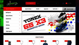 What Sportsuncle.com website looked like in 2022 (2 years ago)