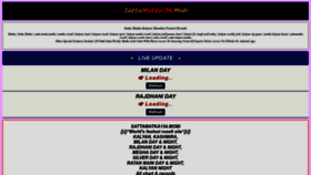 What Sattamatka134.mobi website looked like in 2022 (1 year ago)