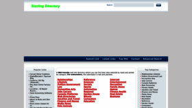 What Sizzlingdirectory.com website looked like in 2022 (1 year ago)