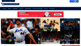 What Sportsstatsme.net website looked like in 2022 (1 year ago)