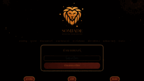 What Somjade.com website looked like in 2022 (1 year ago)