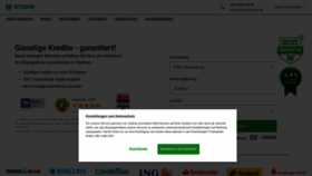 What Smava.de website looked like in 2022 (1 year ago)