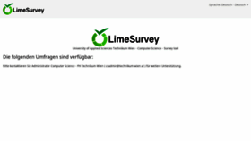 What Survey.technikum-wien.at website looked like in 2022 (1 year ago)