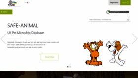What Safe-animal.eu website looked like in 2022 (1 year ago)