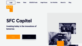What Sfccapital.com website looked like in 2022 (1 year ago)