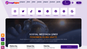 What Sosyaldigital.com website looked like in 2022 (1 year ago)