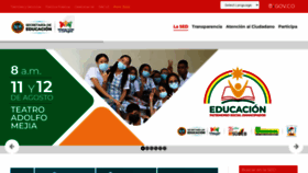 What Sedcartagena.gov.co website looked like in 2022 (1 year ago)