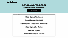 What Schoolexpress.com website looked like in 2022 (1 year ago)
