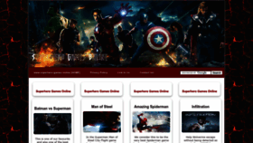 What Superhero-games.online website looked like in 2022 (1 year ago)