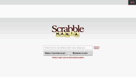 What Scrabblemania.fr website looked like in 2022 (1 year ago)