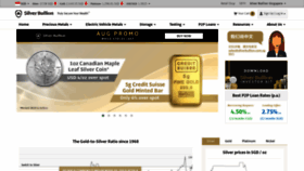 What Silverbullion.com.sg website looked like in 2022 (1 year ago)