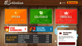 What Solitalian.it website looked like in 2022 (1 year ago)