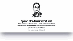 What Spend-elon-fortune.com website looked like in 2022 (1 year ago)