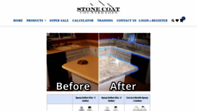 What Stonecoatcountertops.com website looked like in 2022 (1 year ago)