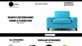 What Searchsecondhand.com.au website looked like in 2022 (1 year ago)