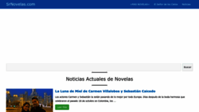 What Srnovelas.com website looked like in 2022 (1 year ago)