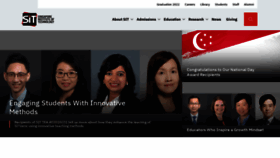 What Singaporetech.edu.sg website looked like in 2022 (1 year ago)